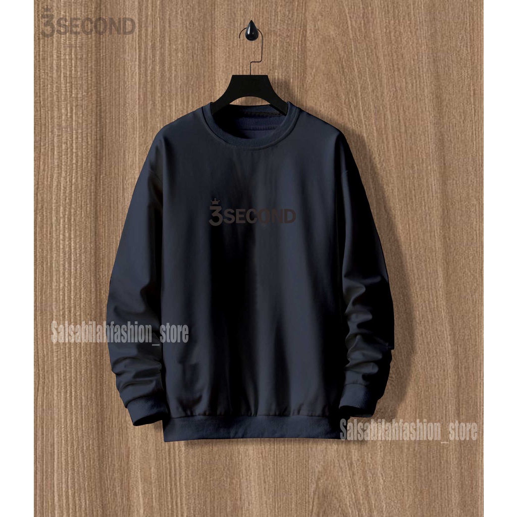 Sweaterpria Murah Distro Keren Jaket sweater Crwnex 3SECOND ORIGINAL Sweater&amp;Kardigan Polos ME2GX7 &quot;CRWNEX