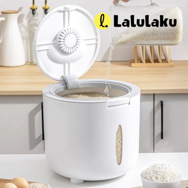 

Jual LA NATUNA Dispenser Beras Tempat Wadah Penyimpanan Beras Rice 10 Liter Berkualitas