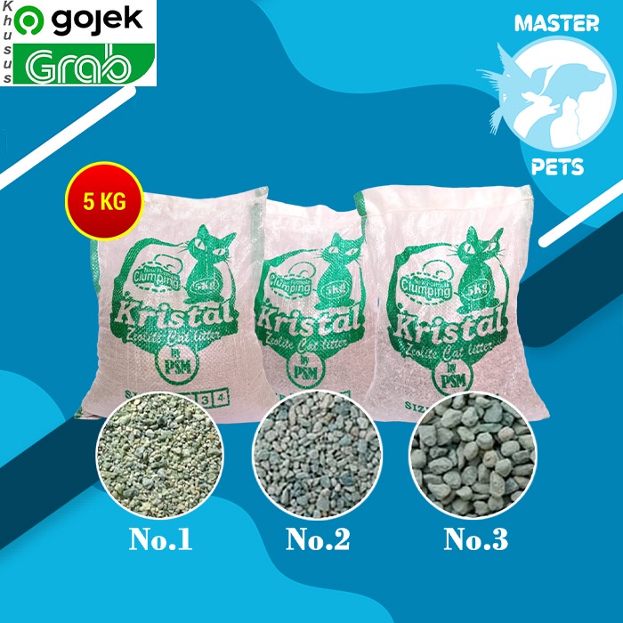 Pasir Kucing Hamster Zeolit zeolite 5 KG