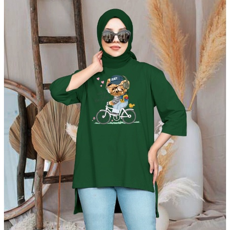 FC - TUNIK BASIC OVERSIZE WANITA HIJAB'S VARIASI 0200 DTF