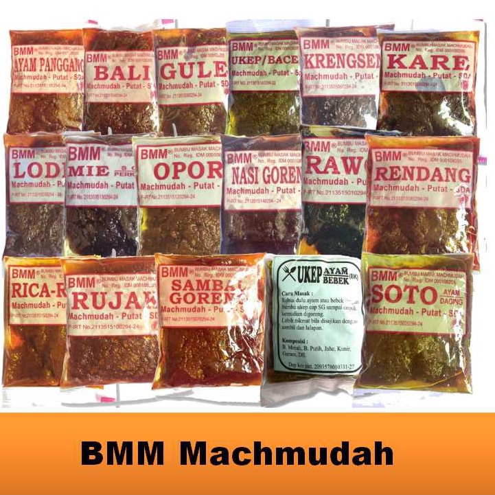 

BMM Machmudah Bumbu Masak Bumbu Instant Terlaris dan Termurah