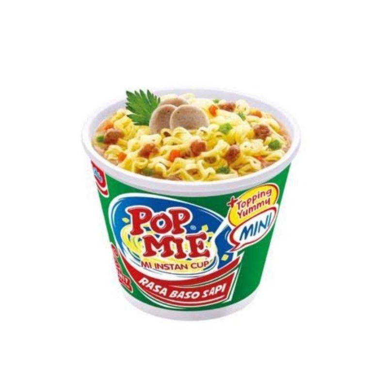 ✨ FSFF ✨ Pop Mie Mini Cup Ayam Bawang | Baso Sapi