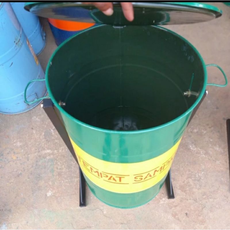 Drum Besi Tong Sampah 60 Liter Gantungan
