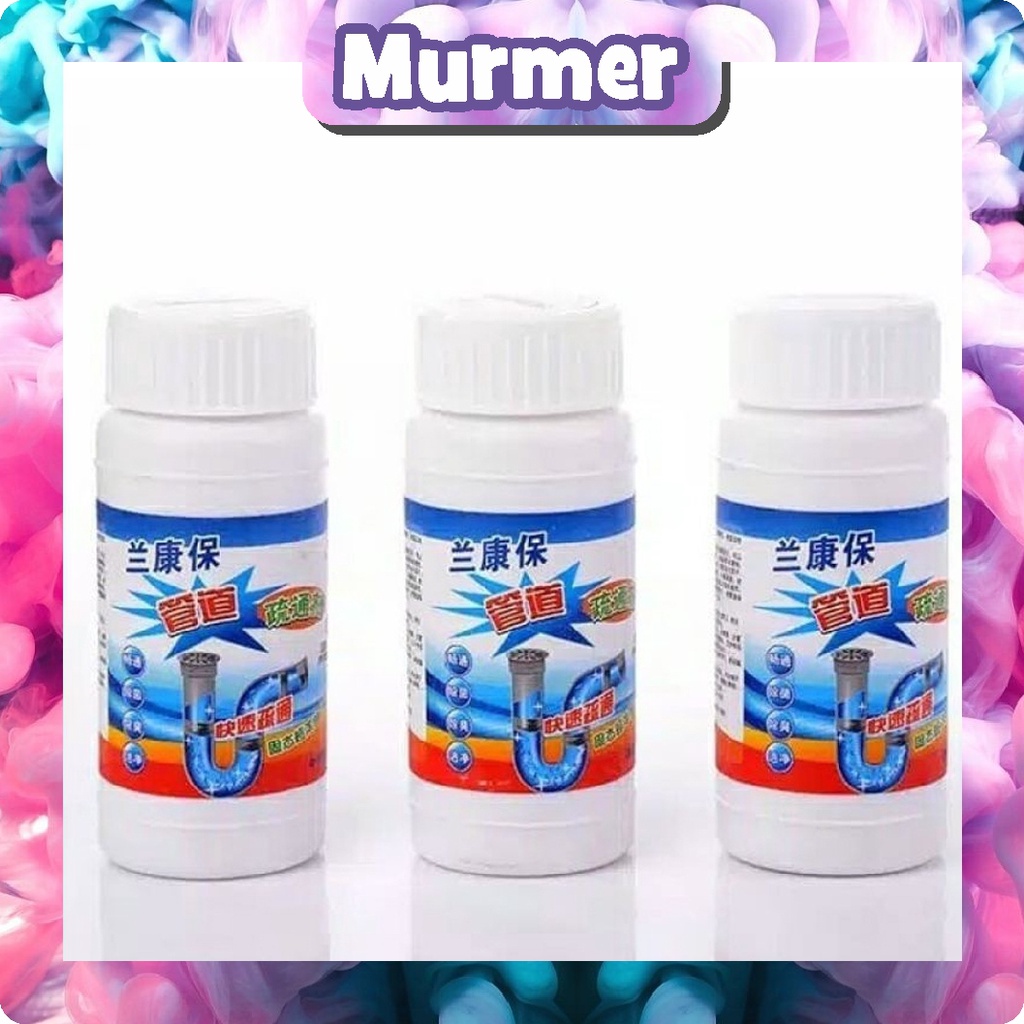 MurmerOfficial Obat Anti Mampet Pembersih Saluran Pipa &amp; WC R817