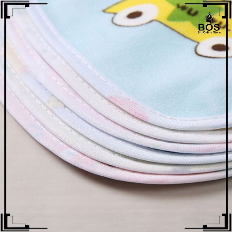 BOS-Celemek Bayi / Slaber Bayi / Celemek Makan Bayi / Slabber Bayi / Handuk Liur Bayi