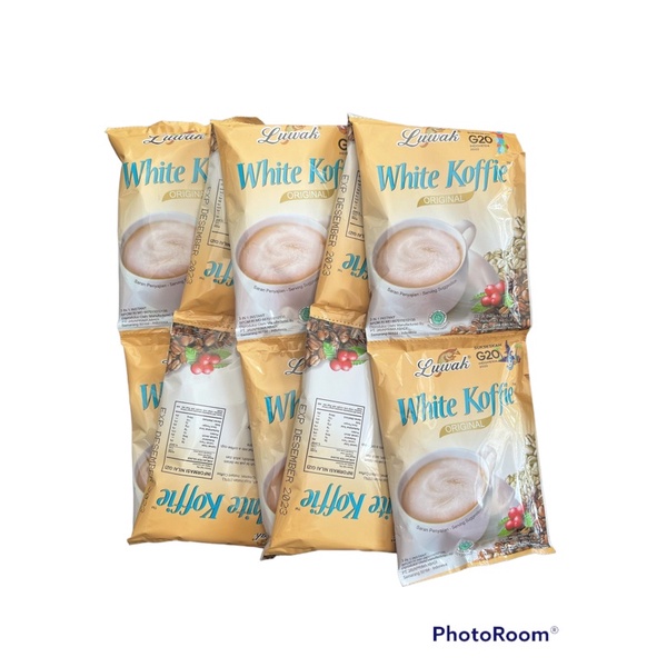 

Kopi White Koffie - Renceng (10 Sachets)