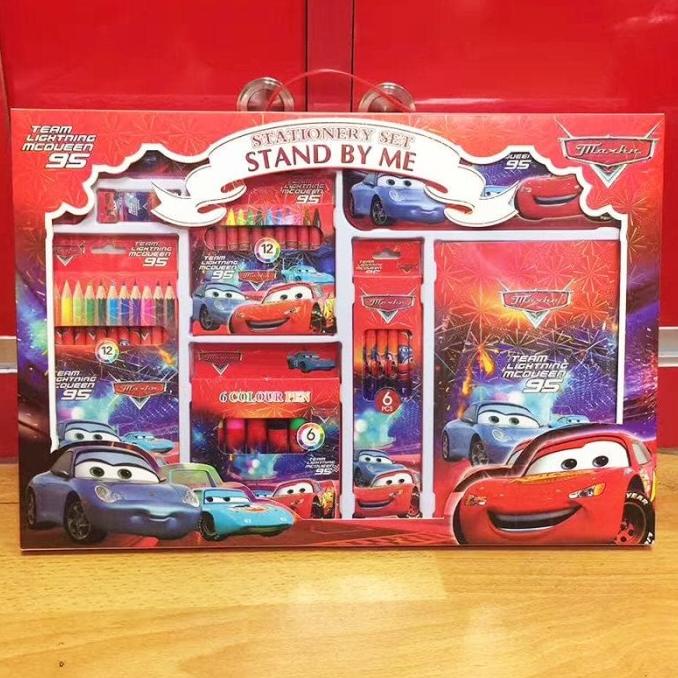 

Stationery Set mewarnai karakter