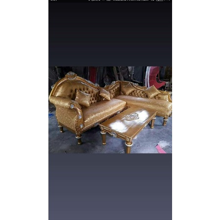 kursi ruang tamu jok busa sudut