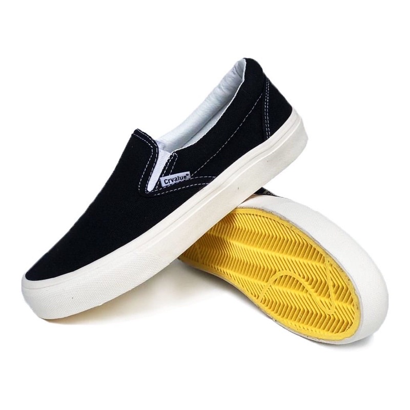 Sepatu Slip On CorvalueFootwear Baltimor Bw Og