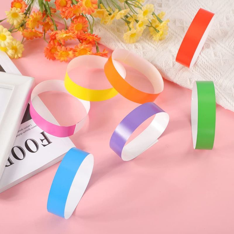 Gelang Tiket 100pcs Gelang Event Anti Air Tiket Event PVC Gelang Wahana Entry Event