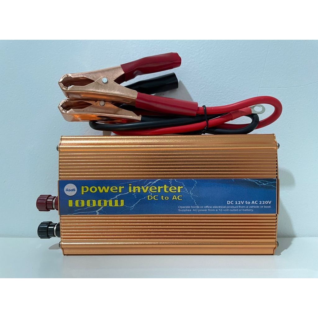 Power Inverter 1.000W DC 12V to AC 220V