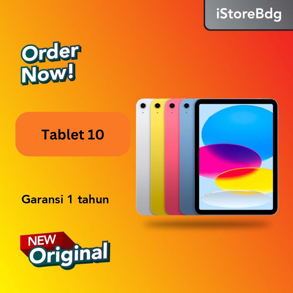 iPd 10 2022 10.9 inch 64GB 256GB Garansi Resmi iBox