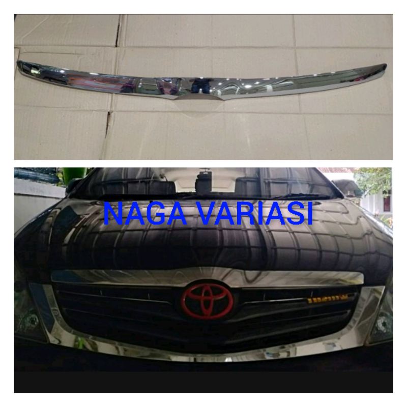 HOOD LIST INNOVA TAHUN 2005+2007 LIST KAP MESIN INNOVA