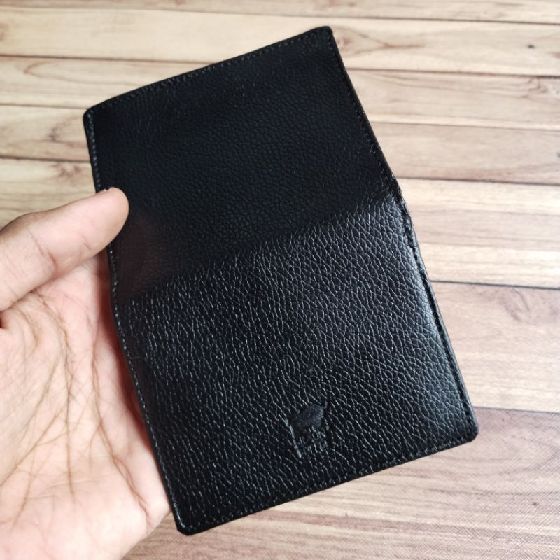 Dompet ATM Kartu Mini Kulit Sapi Asli Pria Wanita