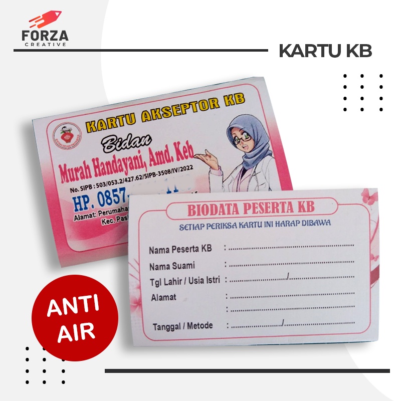 

KARTU KB /KARTU AKSEPTOR KB MURAH / BUKU KB / KB