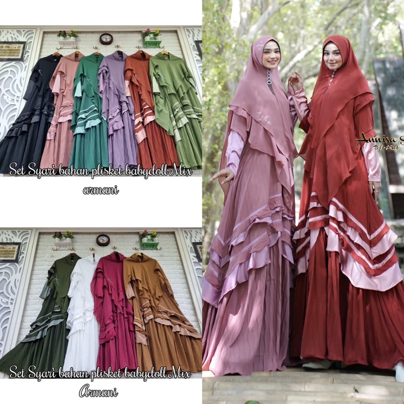 Gamis annisa Syar’i  by Asm