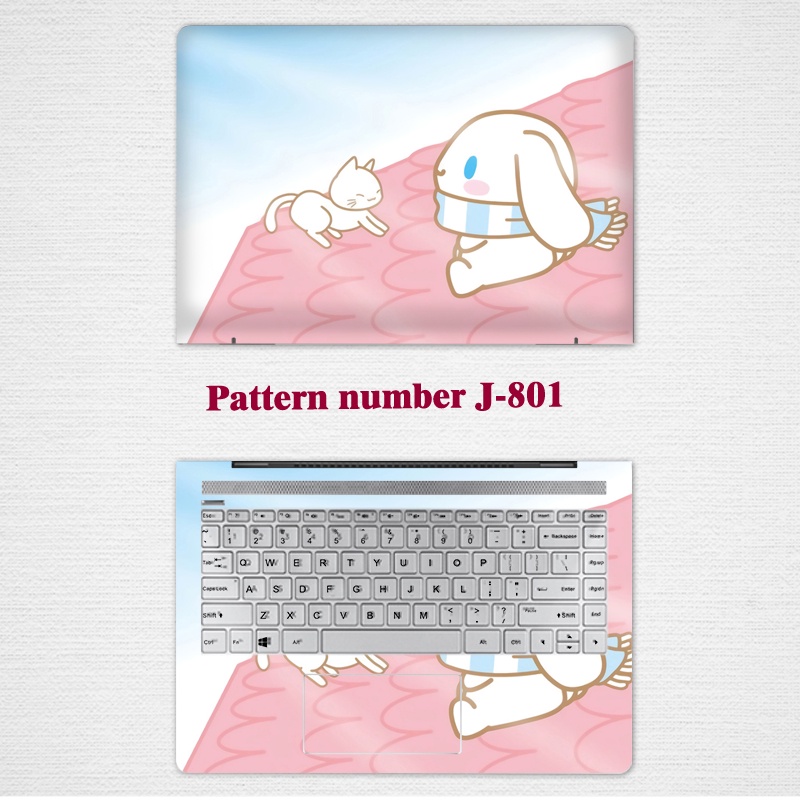 2 Pcs Stiker Pelindung laptop Universal Motif Pemandangan Bahan VINYL Ukuran 12 13 14 15.6 Inch HP ProBook 440 G8 15-EG 845 G7 14s-FQ 14s-dk