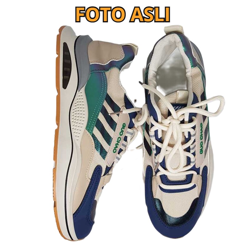 Sepatu Pria Sneakers Import - 110452 - Sepatu Casual Olahraga Sporty Termurah Trendy Running Fashion Terbaru