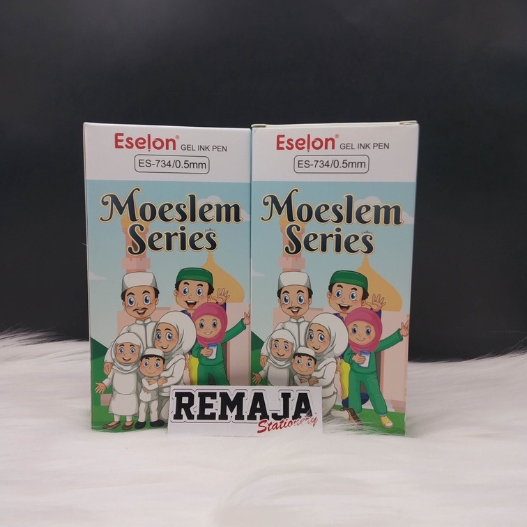 

Bolpoin / Gel Pen Eselon Moeslem Series ES-734 Per pack