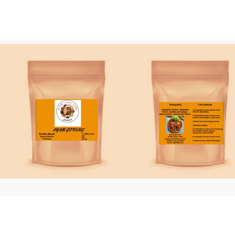 

Bumbu Ayam Goreng
