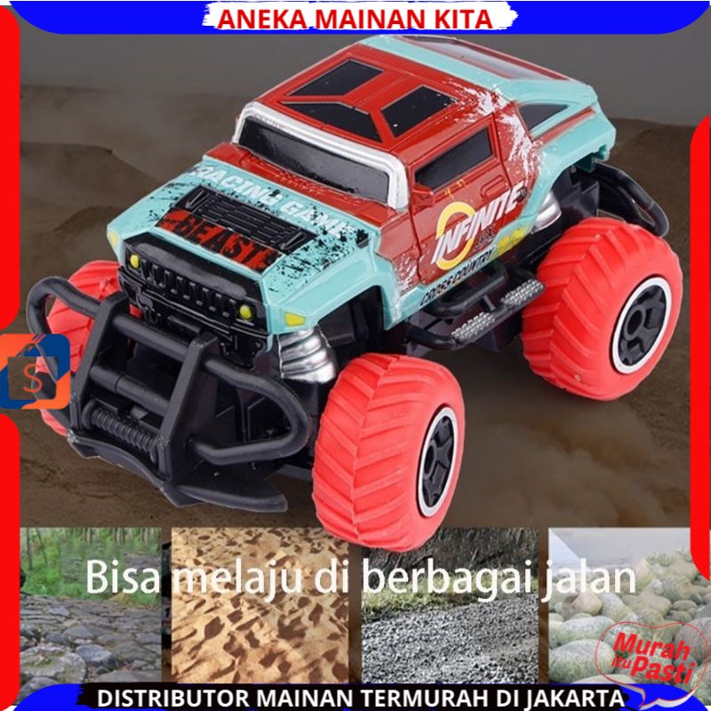 Mainan mobil remote control RC Rock Clawler Mini Car warna warni mobil remot kontrol murah crawler remote