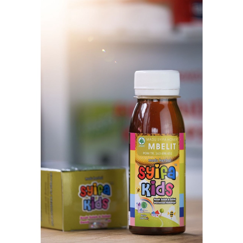 

SYIFA KIDS MBELIT Madu Anak Obat Sembelit Susah BAB Anak isi 100 ml