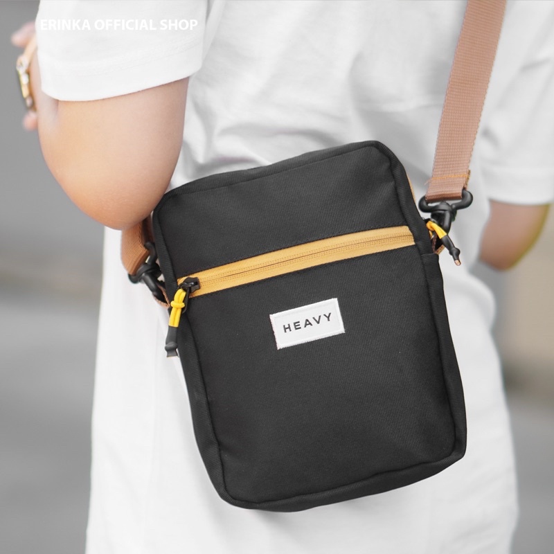 Slingbag Heavy Nykew Black Body bag | Tas selempang pria