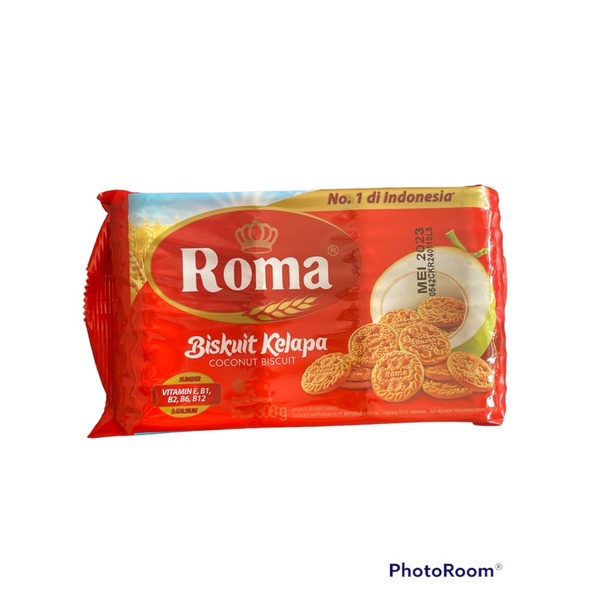 

Roma Biskuit kelapa 300 gr - PER PCS