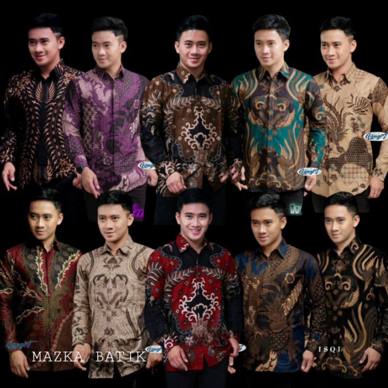 Ajibhanu ORI ANJANI Kemeja Batik Exclusive Kualitas Premium Lengan Panjang