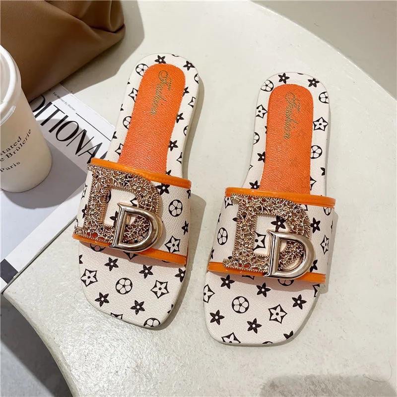 SA007 SANDAL FASHION WANITA WEDGES WANITA SLIP ON WANITA