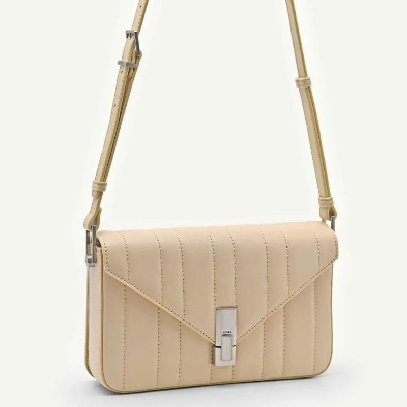 1.1 SALE | PDRO Margot Leather Panelled Shoulder Bag