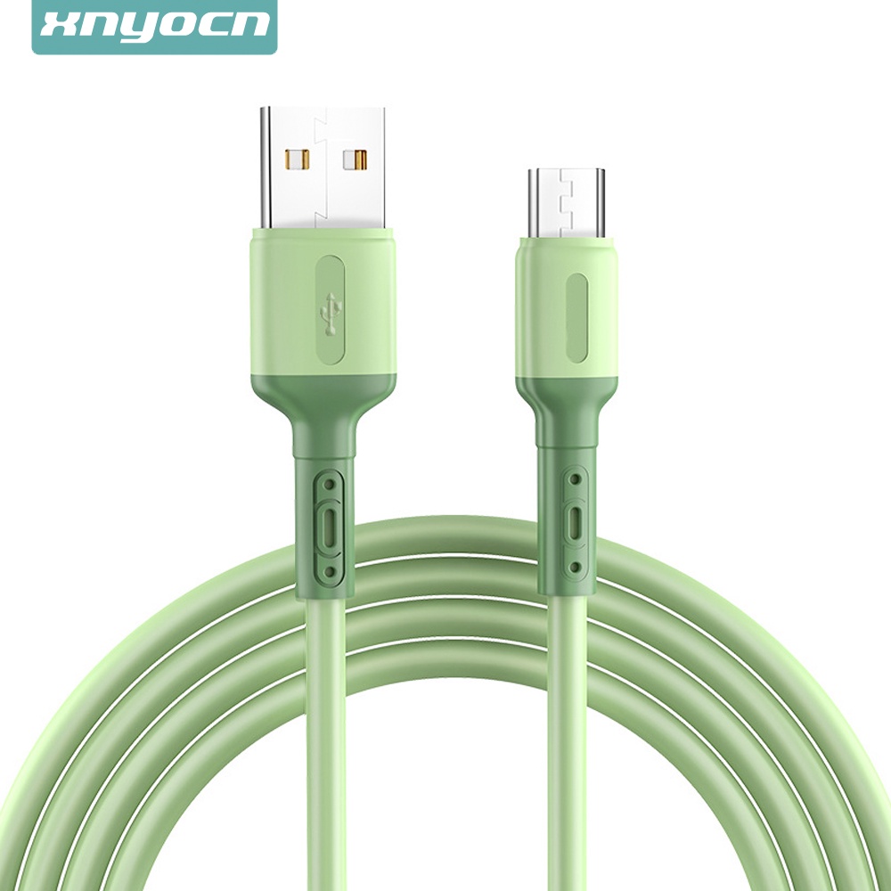 Xnyocn qc3.0 Kabel data / charger micro usb 3a fast charging Untuk redmi note 5 / samsung s7 / android