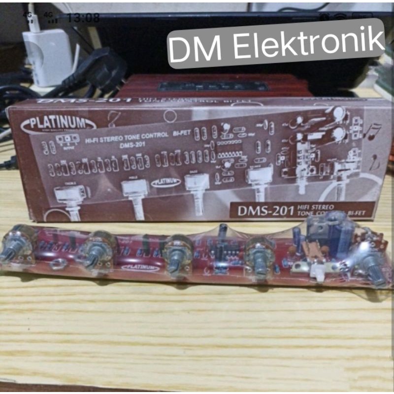 TONE control BI-FET  DMS 201  HIFI stereo Platinium