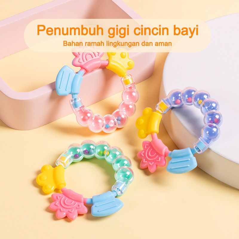 Mainana gigitan bayi / Gigitan bayi teether/ Teether bayi / Mainan gigitan bayi bahan silikon