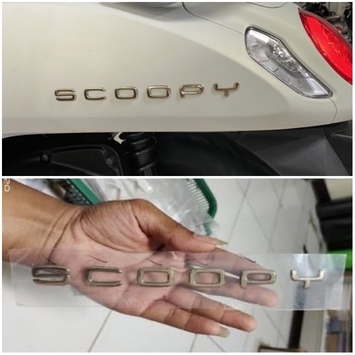 Emblem new Scoopy
