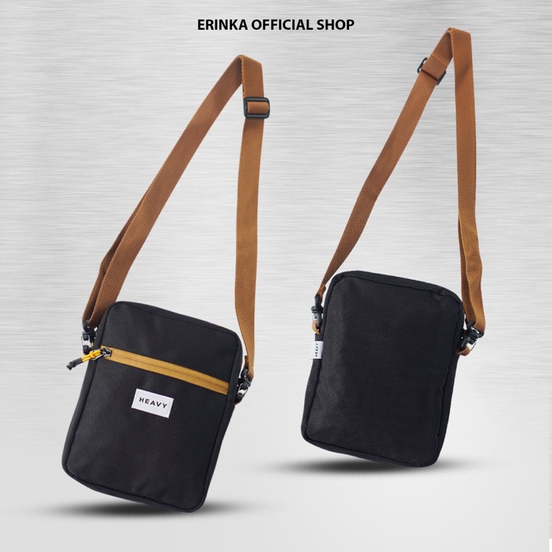 Slingbag Heavy Nykew Black Cross body bag | Tas selempang pria