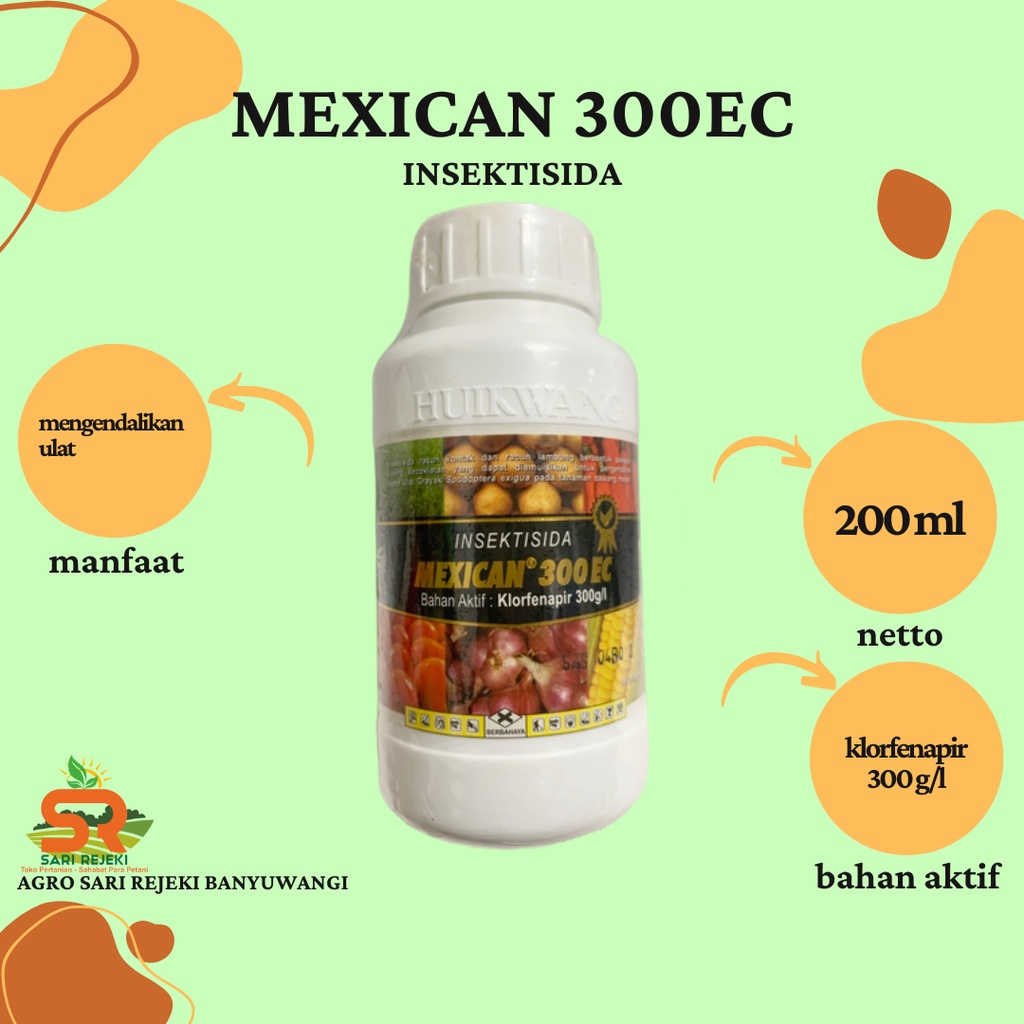 MEXICAN 300EC 200ML INSEKTISIDA