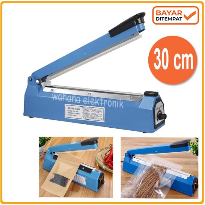 Impulse Sealer Plastik 30cm Mesin Press Plastik 30 cm