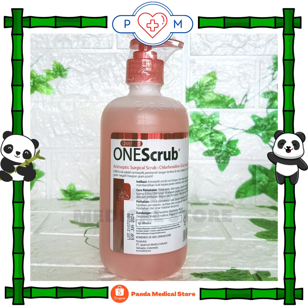 One Scrub / Hand Scrub / Antiseptik 500ml OneMed