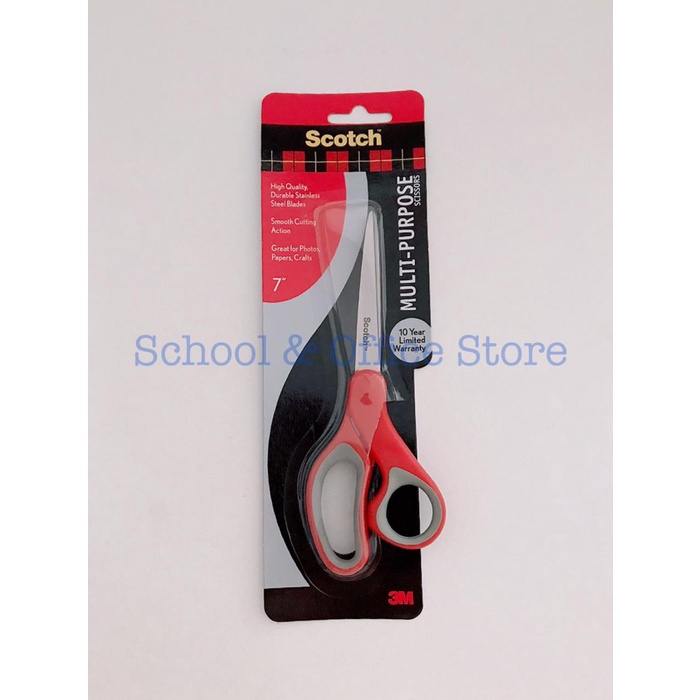 

Diskon 3M Scotch Gunting Serbaguna / Multi-Purpose Scissors 7 Inch 1427 Promo