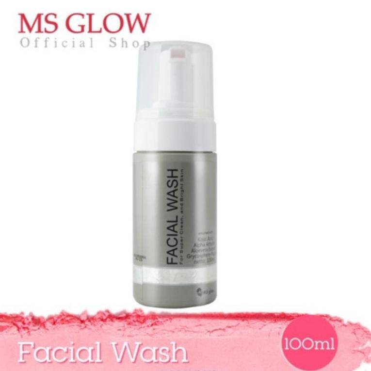 L09V FACIAL WASH MS GLOW BEAUTY BPOM HALAL