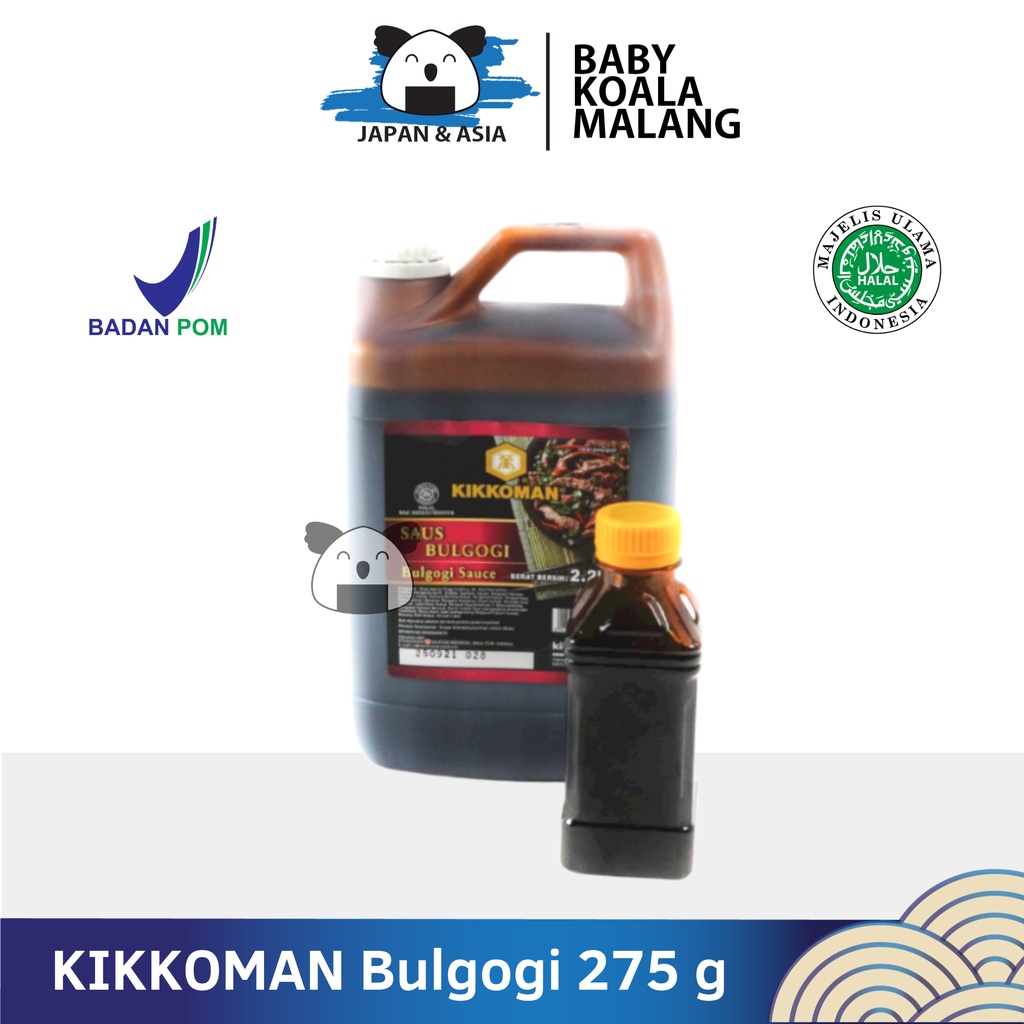 

KIKKOMAN Bulgogi Sauce 275 g Halal | Korean Sauce;