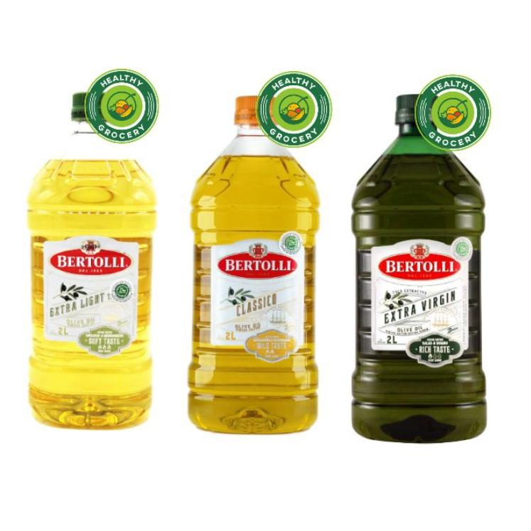 

Flash Sale--Bertolli Olive Oil Minyak Zaitun 2Liter / Extra Light / Extra Virgin / Classico