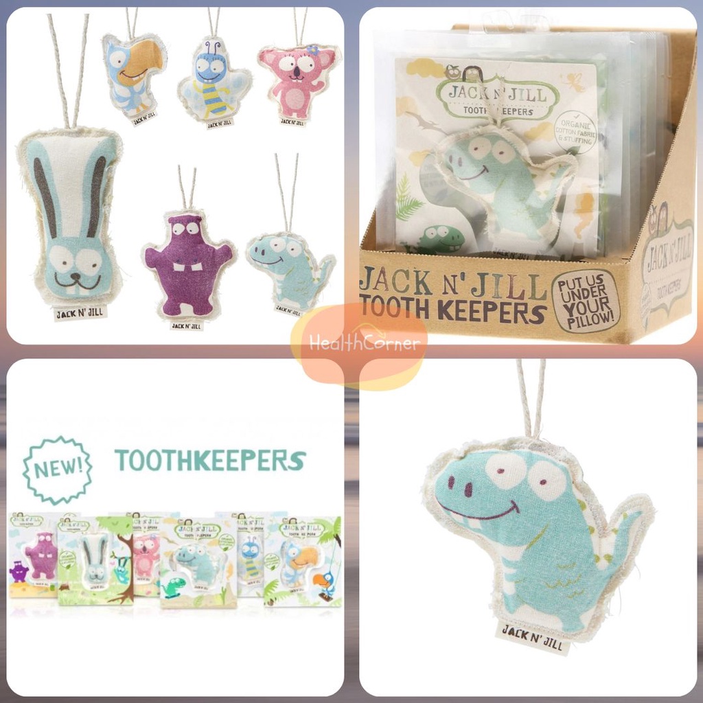 Jack N' Jill Tooth Keeper Buzzy - JJ Toothkeeper - Tempat Simpan Gigi