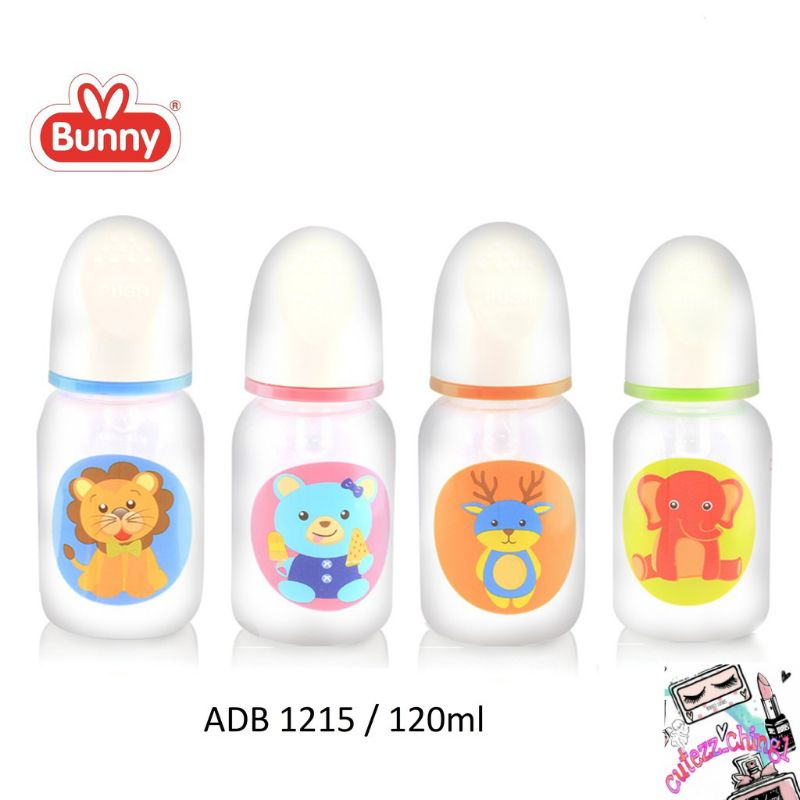 ☃Cutezz_Ching1☃Lusty Bunny Botol Susu Bayi Dot Gepeng Regular | 60ml | 125ml | 250ml