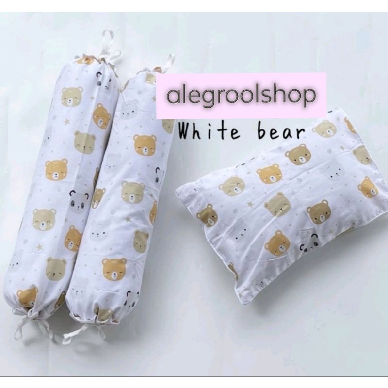 promo termurah!!set sarung bantal bayi sarung guling bayi termurah