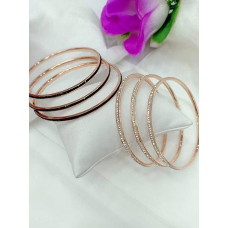 Sale Gelang Titanium keroncong set 3 mata