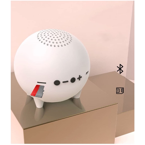 Speaker Bluetooth Portable Super Bass Speaker Planet Kucing Speaker Bluetooth 5.0 Charge Speaker Wireless Bluetooth FM Radio with Led Lamp Kucing Planet Cat Speaker Bluetooth Lampu Tidur Lucu