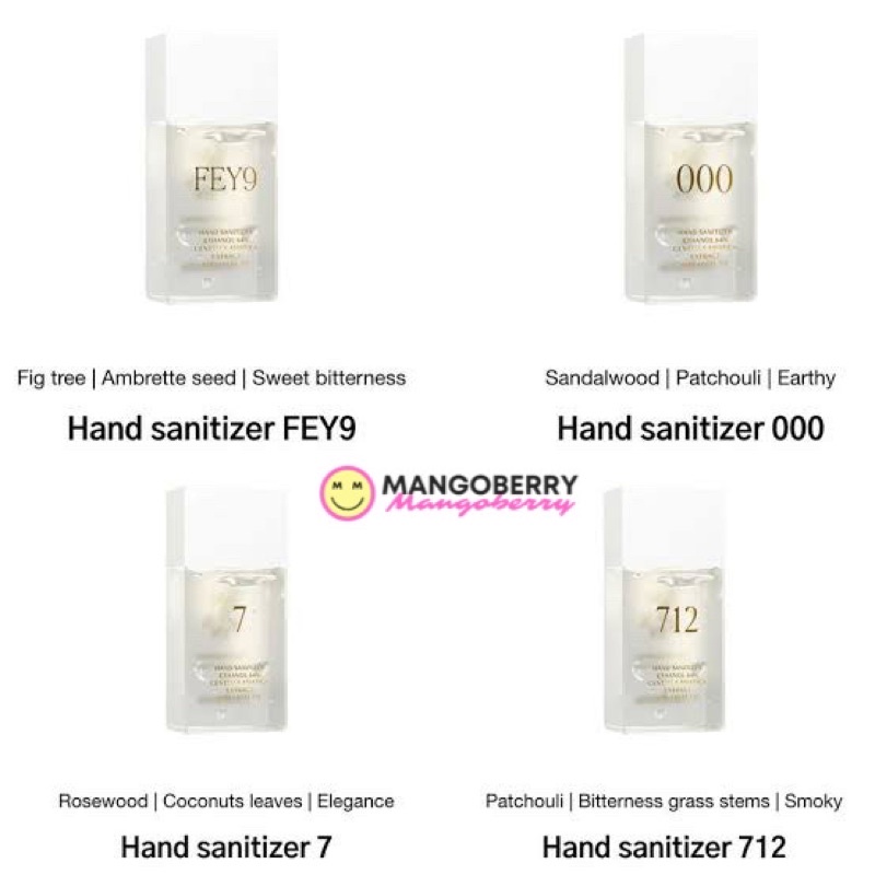 TAMBURINS - Hand sanitizer 30ml