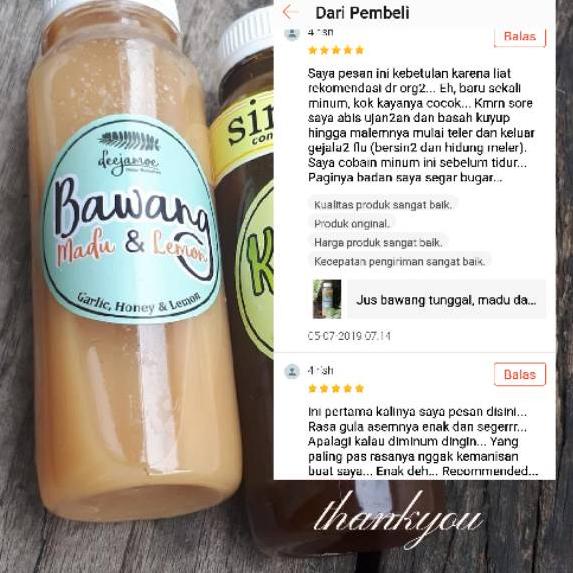 

Update--PROMO PAKET 3 BOTOL BAWANG MADU LEMON CONCENTRATE FREE SLOKI/BOTANICA CONCENTRAT